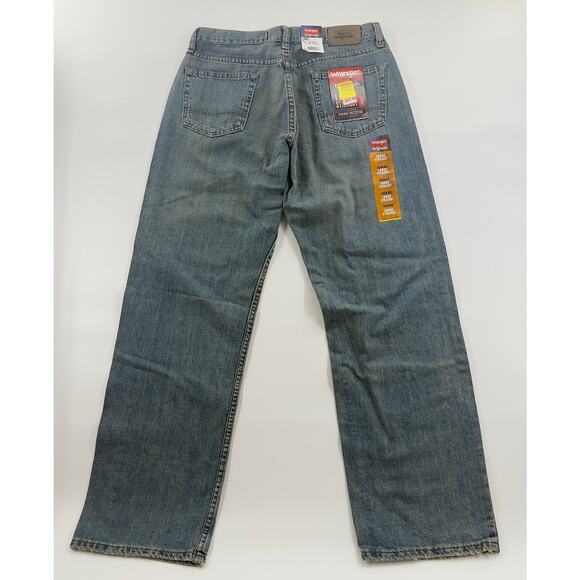 Wrangler Hero Originals Jeans 30x30 Loose Straight Vintage Collection Blue Denim - Picture 2 of 5